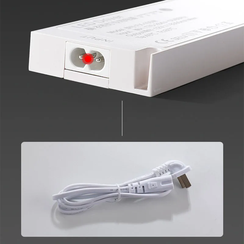 LED Cabinet Light Driver 12V 24V LED Strip Light Power Supply