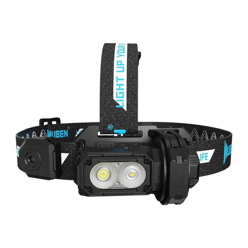 WUBEN E7 Best Rechargeable Headlamp 1800 lumens Include One 26650 Battery