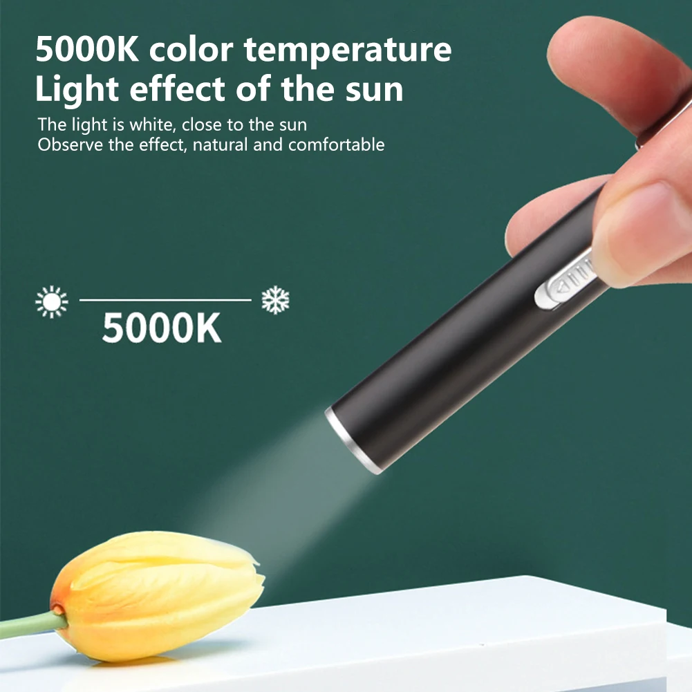 USB Rechargeable Medical Handy Pen Light Mini Nursing Flashlight LED Torch Lamp With Stainless Steel Clip Pocket Led Flashlight