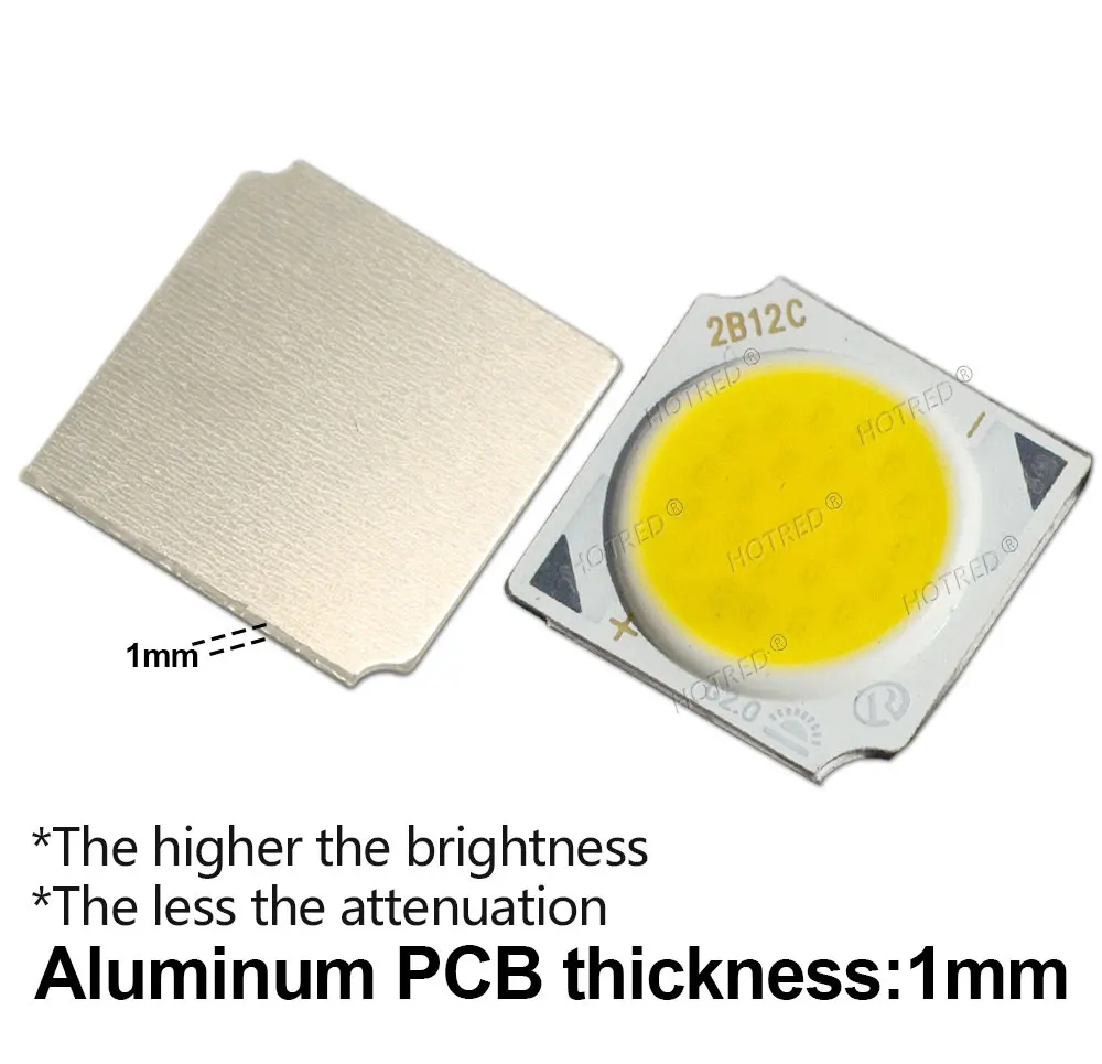 10-50pcs COB LED 3W 5W 7W 10W 12W 15W 18W 30W 36W Neutral Cold Warm White 13mm 20mm 28mm 1919 Chips Lamp SpotLight Downlight DIY