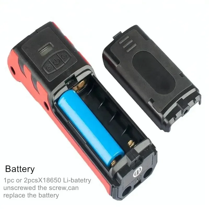 Dimmable COB LED Work Light USB Rechargeable Folding Flashlight Inspection Lamp with Magnetic Hook Power Bank