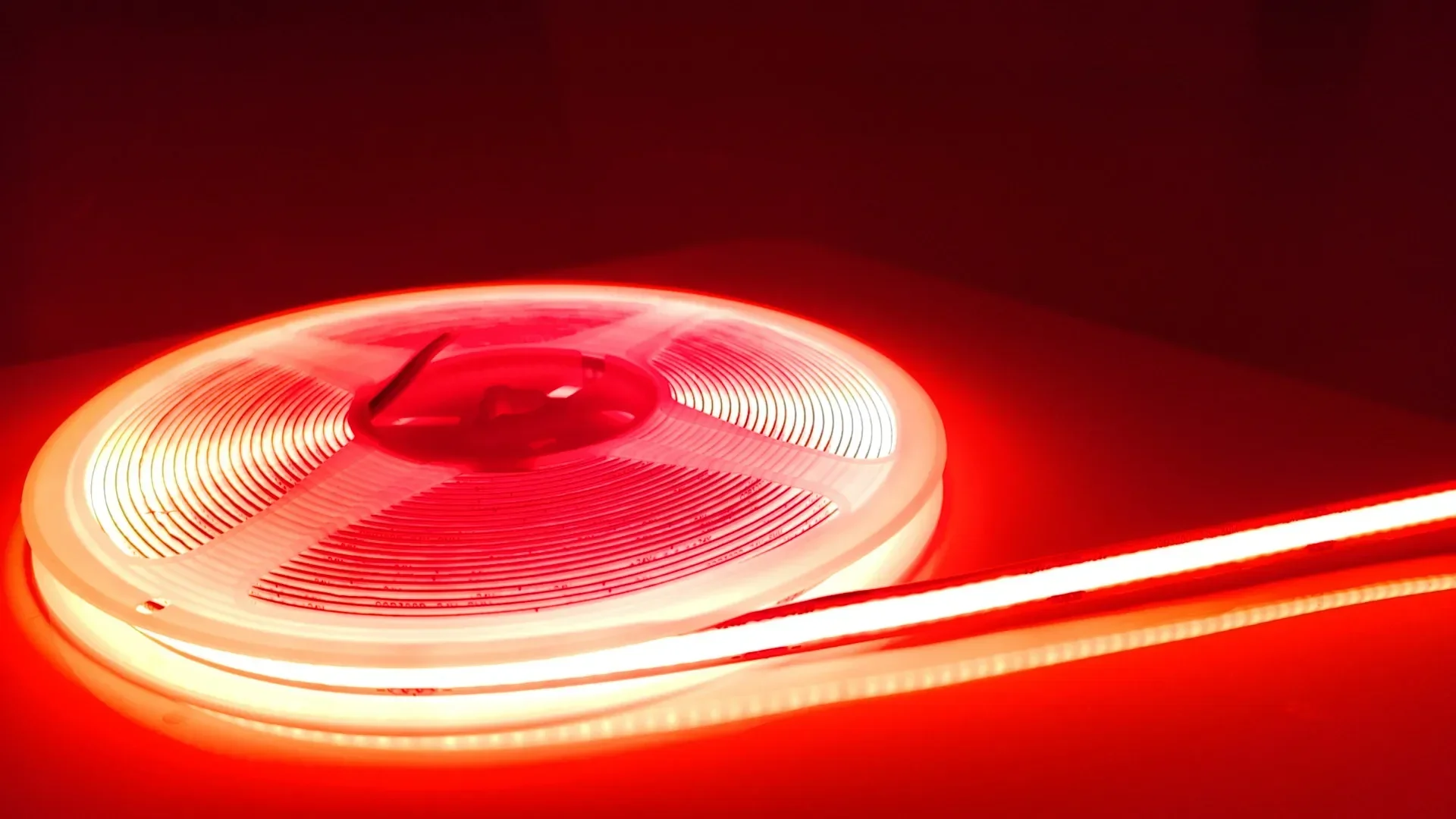 COB LED Strip Light High Density Linear Lighting 320Leds/m Flexible Tape Warm Natural White Red Blue Green DC12 24V LED Strip