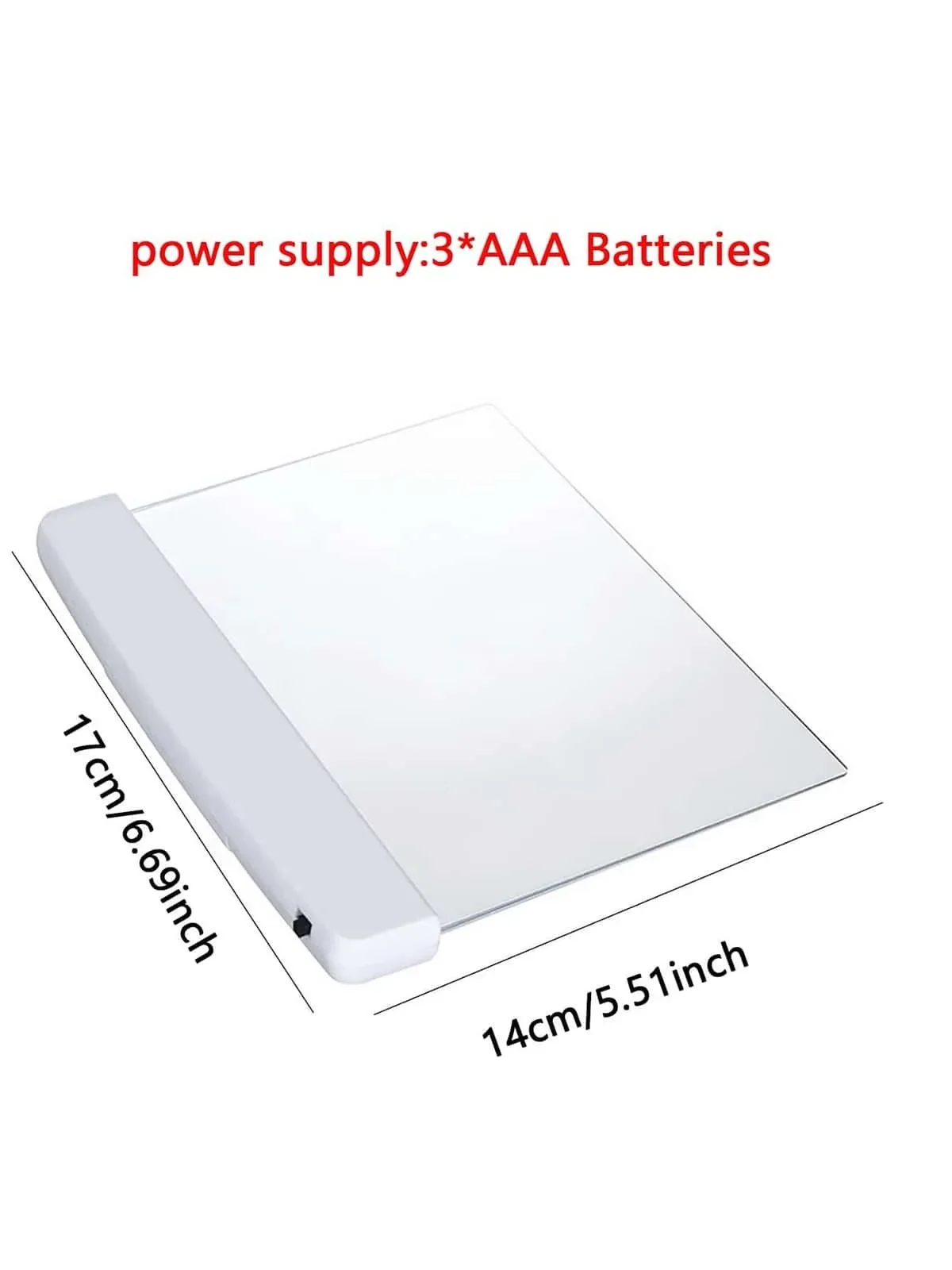 1PC-LED Wireless Book Lamp Dormitory Night Reading Eye Protection AAA Battery LED Creative Portable Table Lamp for Bedroom