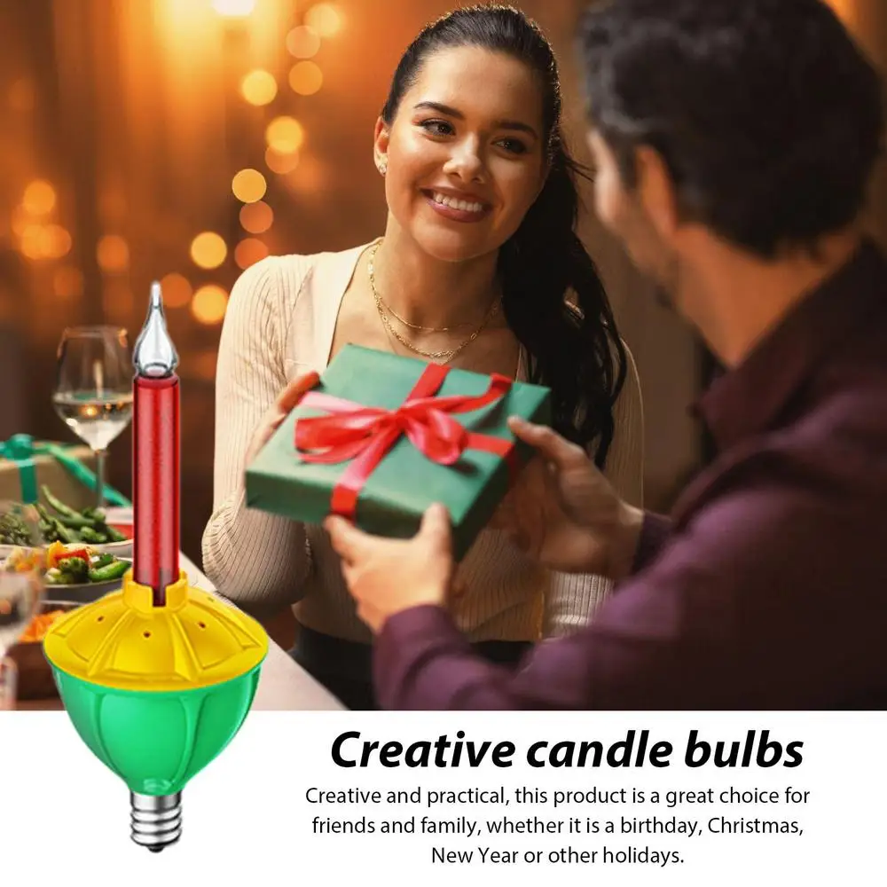 Christmas Bubble Light Bulbs Traditional Christmas Bubble Lights 3pcs Replacement Bulbs Red Blue Classic Christmas Lights Bulbs