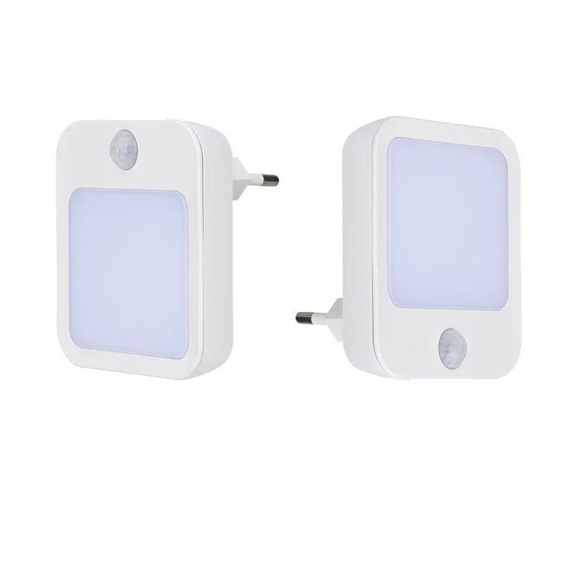 Night Light Motion Sensor LED Light EU/US Plug Lamps Children'S Night Light Wireless Night Lamp For Bedside Table Bedroom Nigh