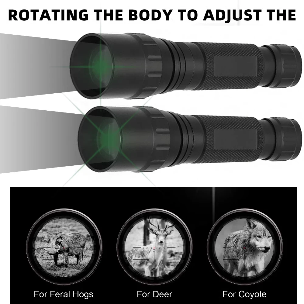 Infrared Complement 7W VCSEL 850nm/940nm Zoom Infrared Flashlight with Mute Adjustable Power 810nm IR Light