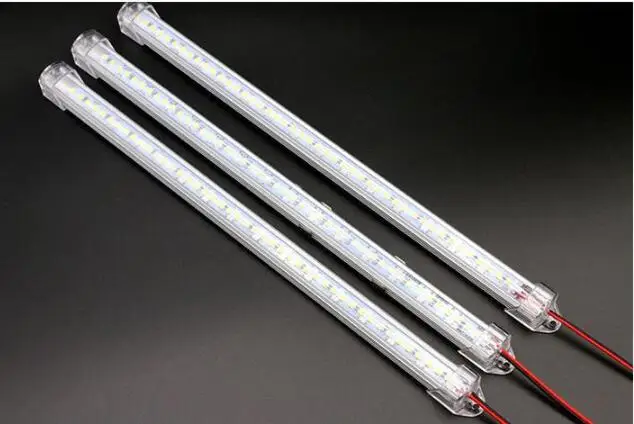 5pcs 12v 24v Led Hard Strip Led Rigid Bar Led Tube 18cm 27cm 35cm 50cm 6w 8w 10w Car Cabinet Showcase Ad Back 3000k 4000k 6000k
