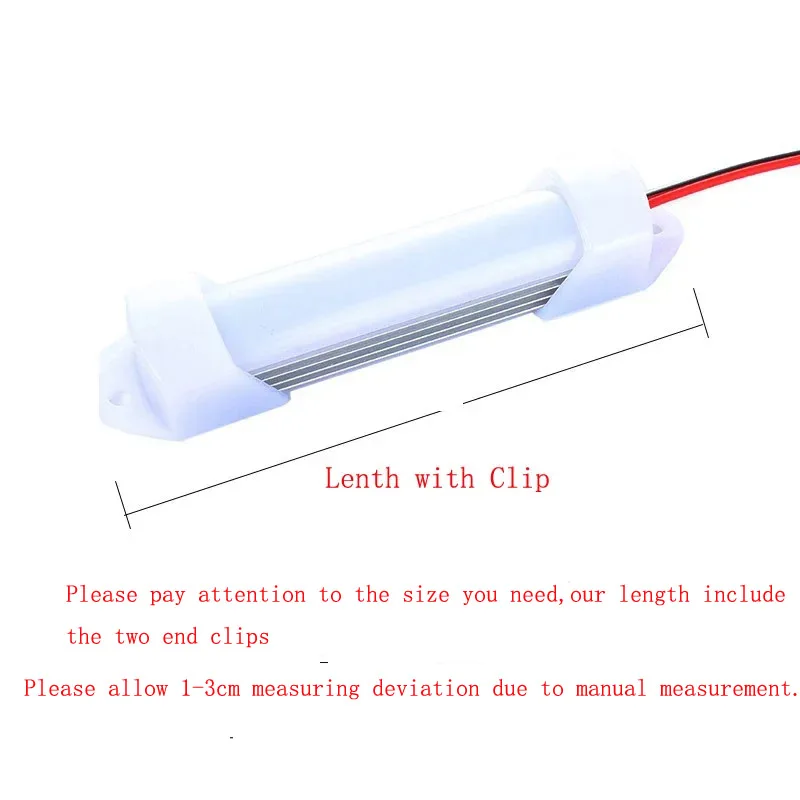 5pcs 12v 24v Led Hard Strip Led Rigid Bar Led Tube 18cm 27cm 35cm 50cm 6w 8w 10w Car Cabinet Showcase Ad Back 3000k 4000k 6000k