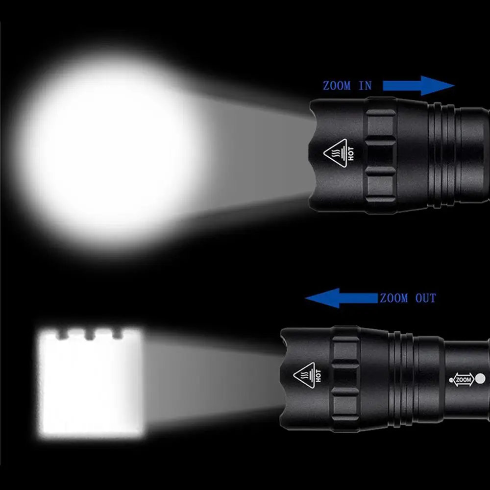 IR850 940nm Infrared LED Zoom High Bright Night Vision Infrared Fill Light Tactical Hunting Flashlight IR Fill Lighting Lamp