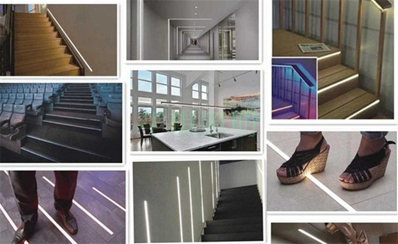 LED aluminum rigid light bar DC12V 50CM 20 inch U/V-shape 5730 36LEDs LED aluminum channel Home decoration lighting or connector