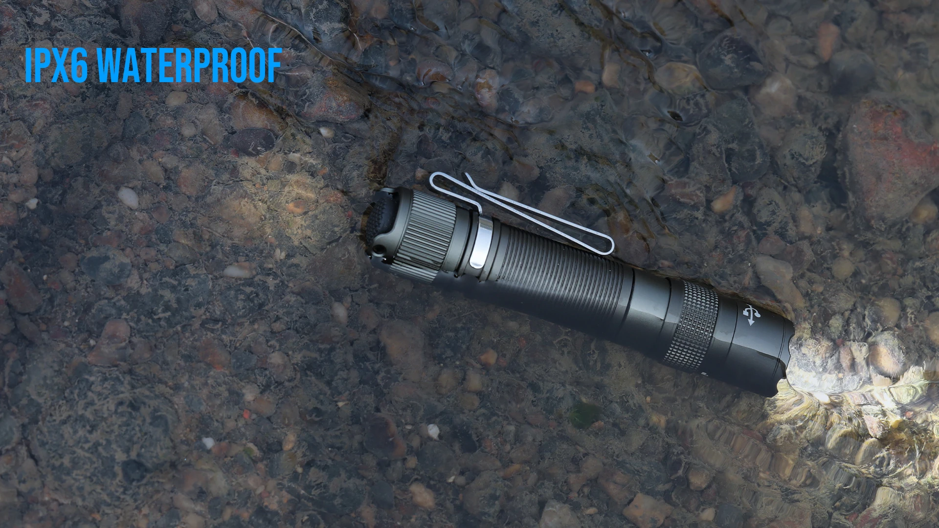 Trustfire L2S Tactical Flashlight 1050Lumens IPX6 14500 Potable Torch Lighting Tyce C USB Rechargeable Lamp with Memory Function