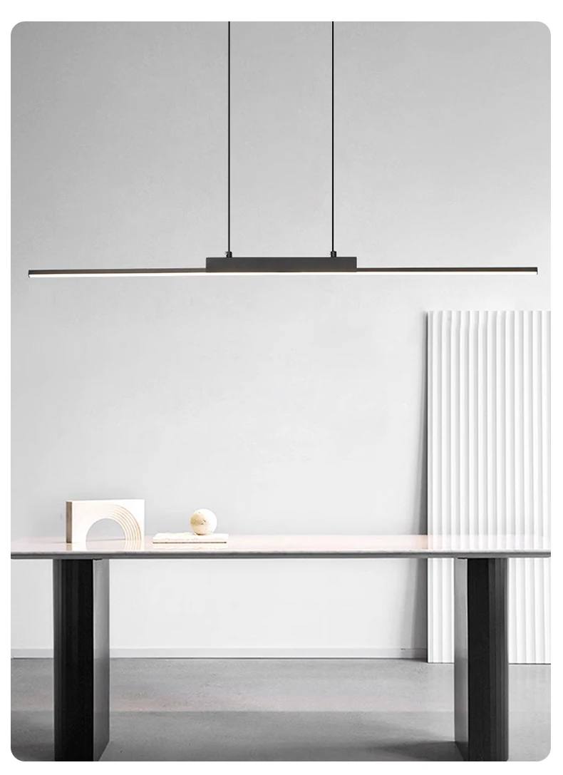 Pendant Lights Modern Simple Dining Room Lights For Kitchen Long Chandelier Living Room Pendant Lamp Home Decoration Lighting