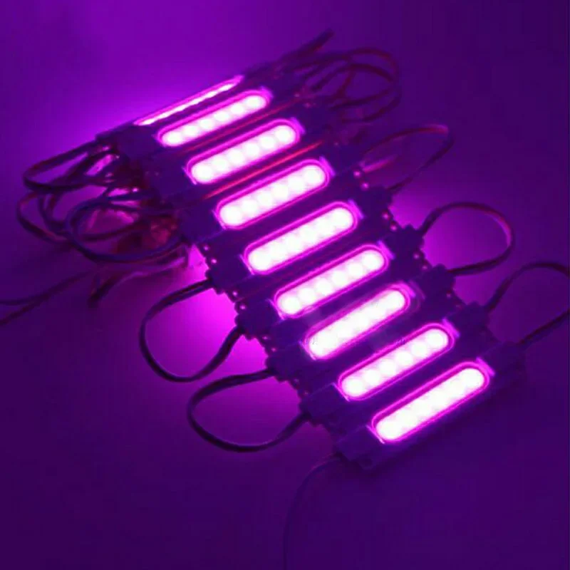 20pcs Super Bright LED COB Module Light 12V IP65 Waterproof Backlight for Shop Signboard Advertisement Sign Letter Decor Lamp