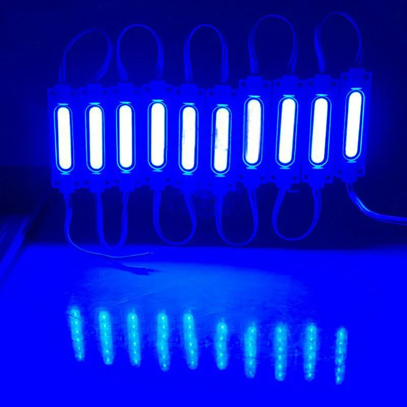 20pcs Super Bright LED COB Module Light 12V IP65 Waterproof Backlight for Shop Signboard Advertisement Sign Letter Decor Lamp