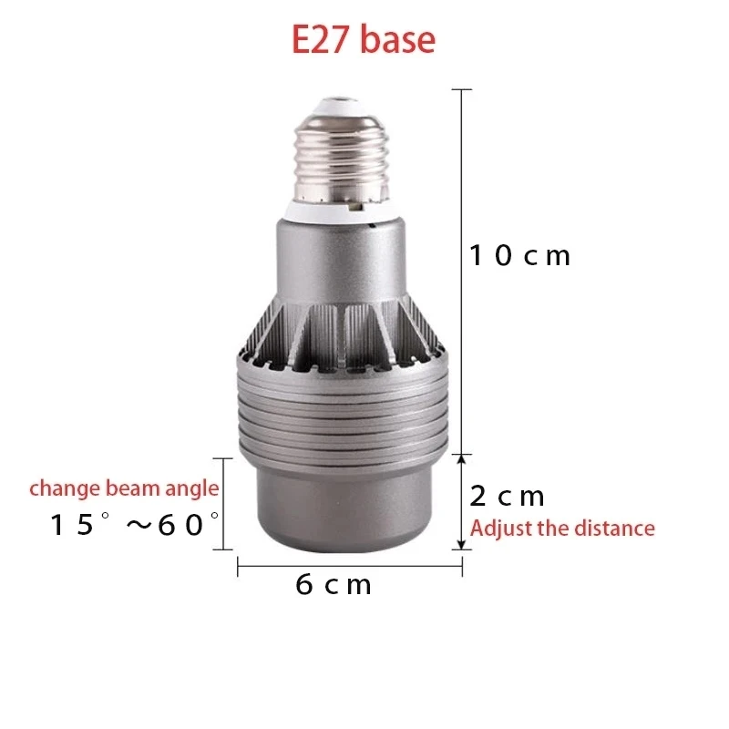 E27 LED Bulb Anti-Glare Spotlight Zoom Spotlight Angle Adjustment COB Downlight 5W 7W 10W 12W Dining Room/Living Room Coffee Bar