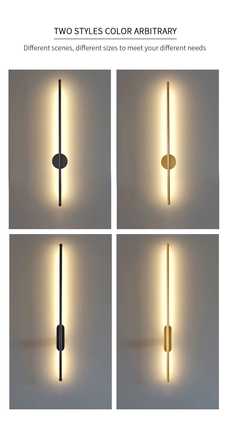 Modern Wall Light Original LED Room Decoration Bedroom Living Room Lights For TV Wall Home Appliances Simple Lighting Fixtures