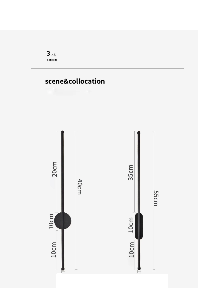 Modern Wall Light Original LED Room Decoration Bedroom Living Room Lights For TV Wall Home Appliances Simple Lighting Fixtures