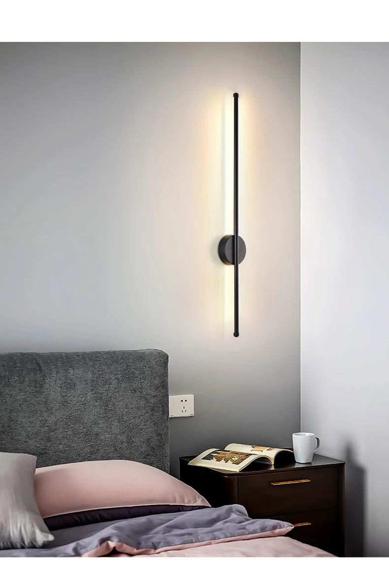Modern Wall Light Original LED Room Decoration Bedroom Living Room Lights For TV Wall Home Appliances Simple Lighting Fixtures