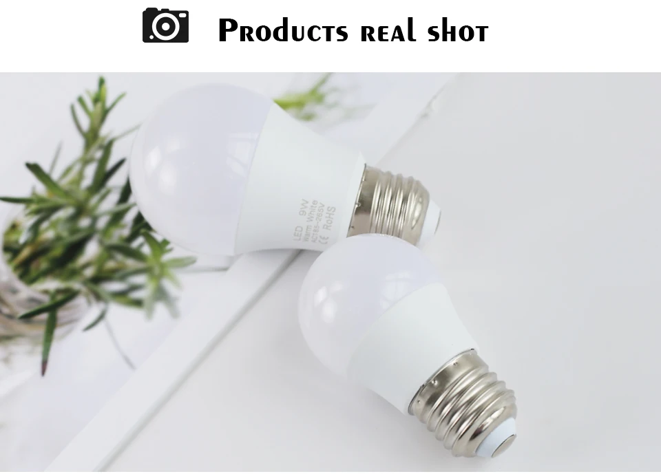 10pcs E27 LED Light Bulbs 220V 240V 18W 15W 12W 9W 6W 3W Spotlight Bulb LED Lamp Lampada Bombillas Lamparas For Home Table Lamp