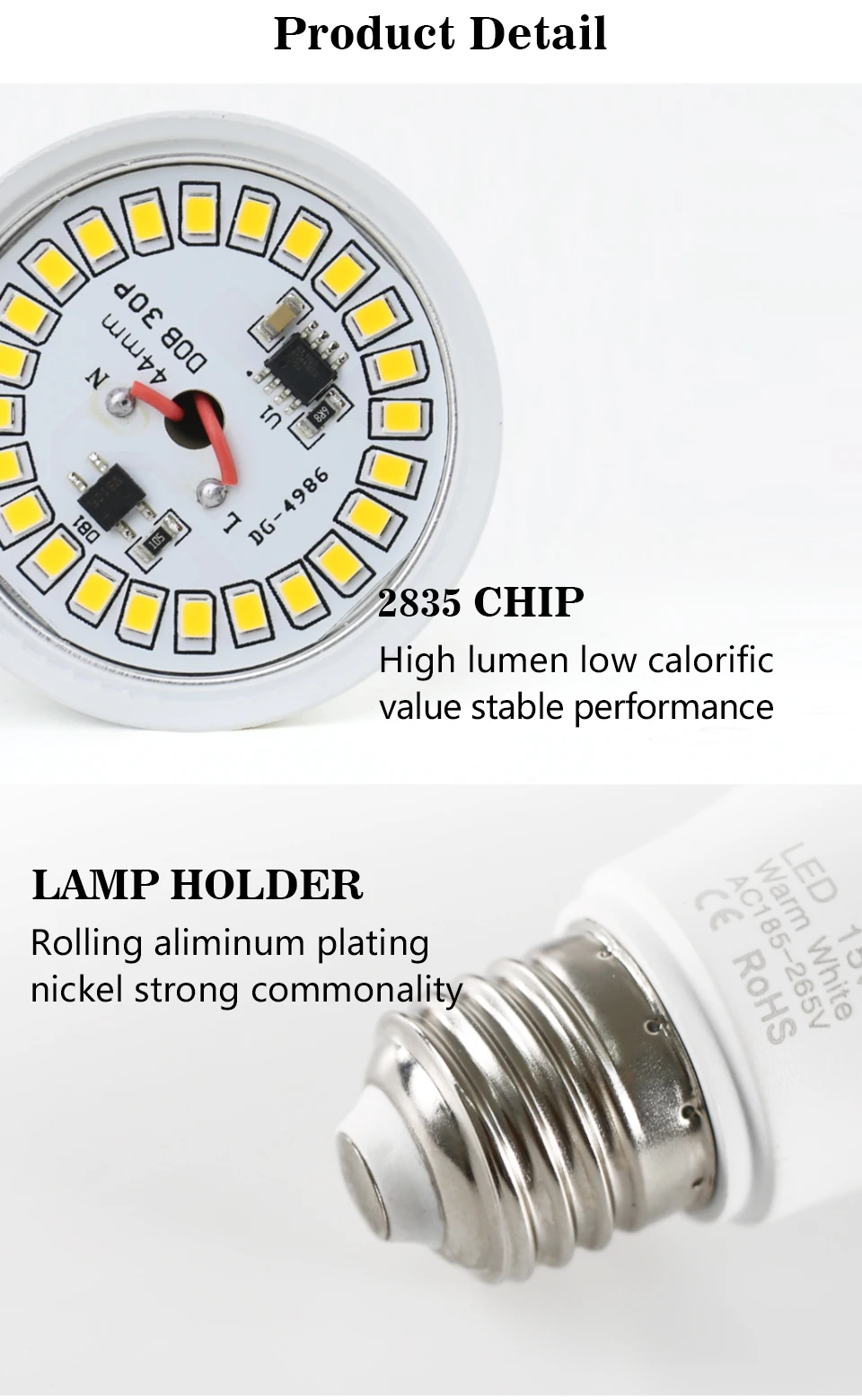 10pcs E27 LED Light Bulbs 220V 240V 18W 15W 12W 9W 6W 3W Spotlight Bulb LED Lamp Lampada Bombillas Lamparas For Home Table Lamp