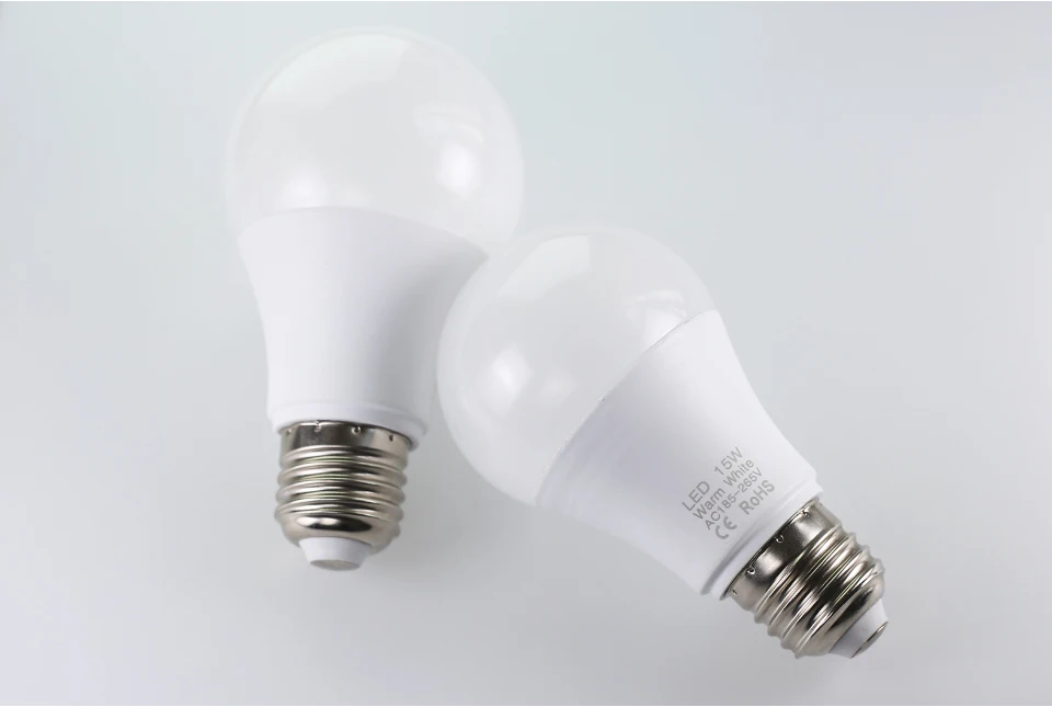 10pcs E27 LED Light Bulbs 220V 240V 18W 15W 12W 9W 6W 3W Spotlight Bulb LED Lamp Lampada Bombillas Lamparas For Home Table Lamp