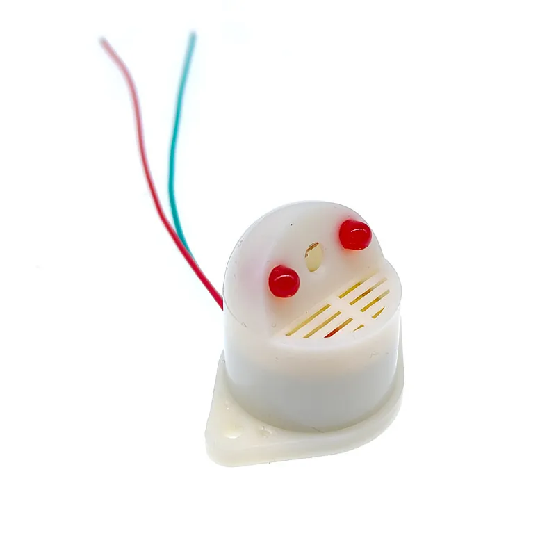 1PCS Minitype Sound And Light Electronic Buzzer ZMQ-2737 DC6-24V IP54 Lamp Burglar Alarm Beep Sound High-decibel Warning Device