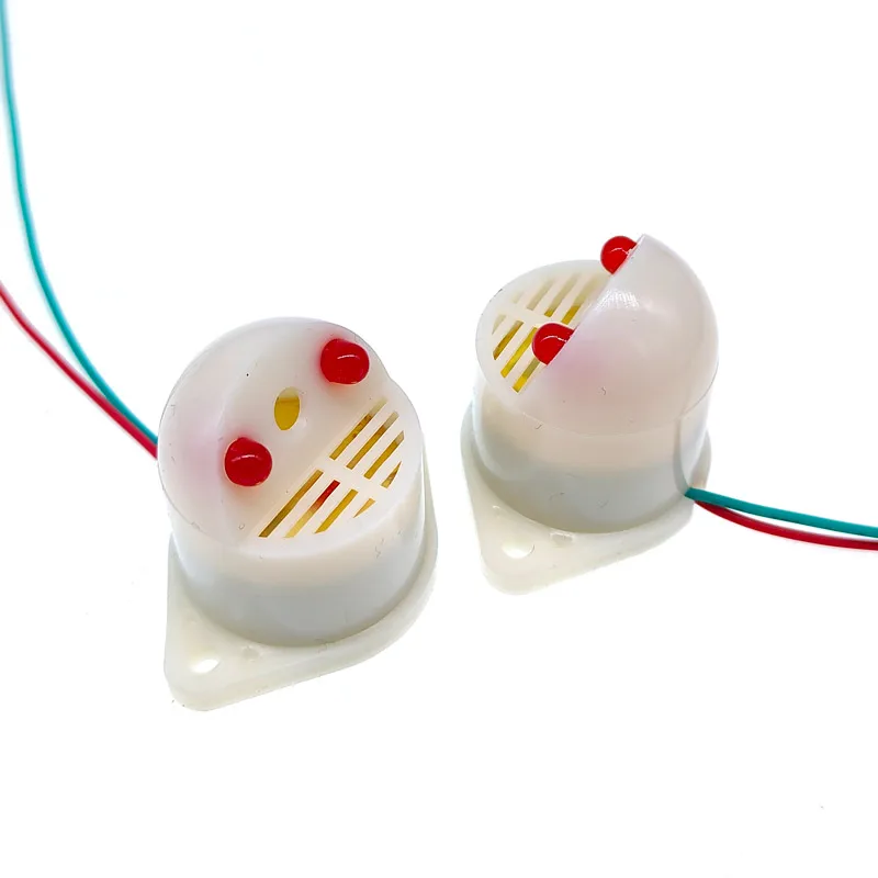 1PCS Minitype Sound And Light Electronic Buzzer ZMQ-2737 DC6-24V IP54 Lamp Burglar Alarm Beep Sound High-decibel Warning Device