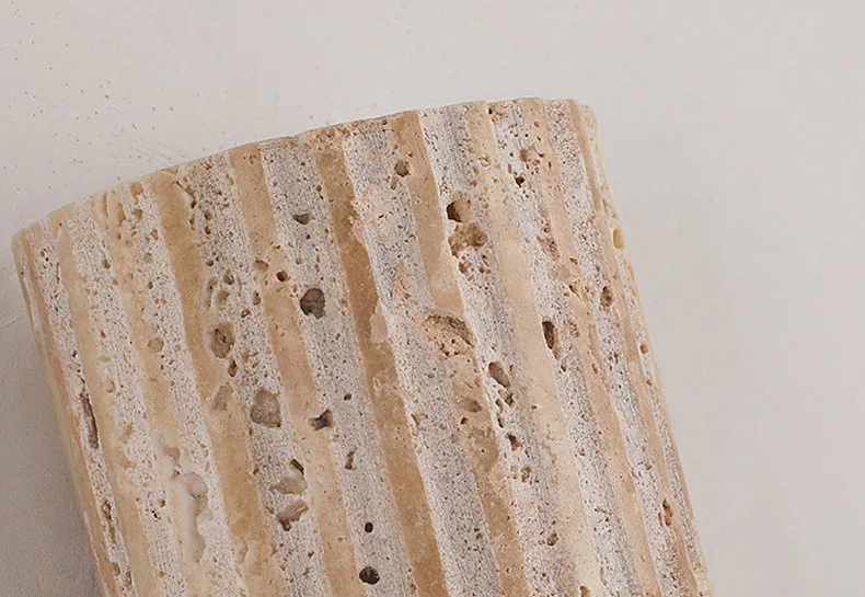 Three-dimensional Natural Stone Wall Light Outdoor 3000K For Living Room Bedroom Stairs Corridor Indoor Art Deco