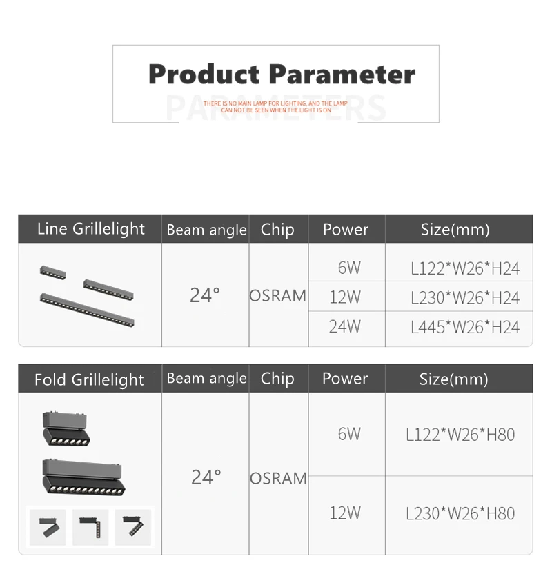 H6mm Ultra Thin Magnetic Track Light System 48V Living Room Ceiling Mount LED Ceiling Magnet Rail Lamp Spotlight Chandelier