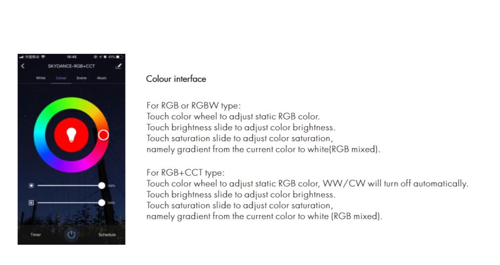WT5 WiFi / WB5 Bluetooth 5 in1 Smart RF Controller Compatible Tuya Voice control for Single Color RGB,RGBW,RGB+CCT,CCT LED Strip