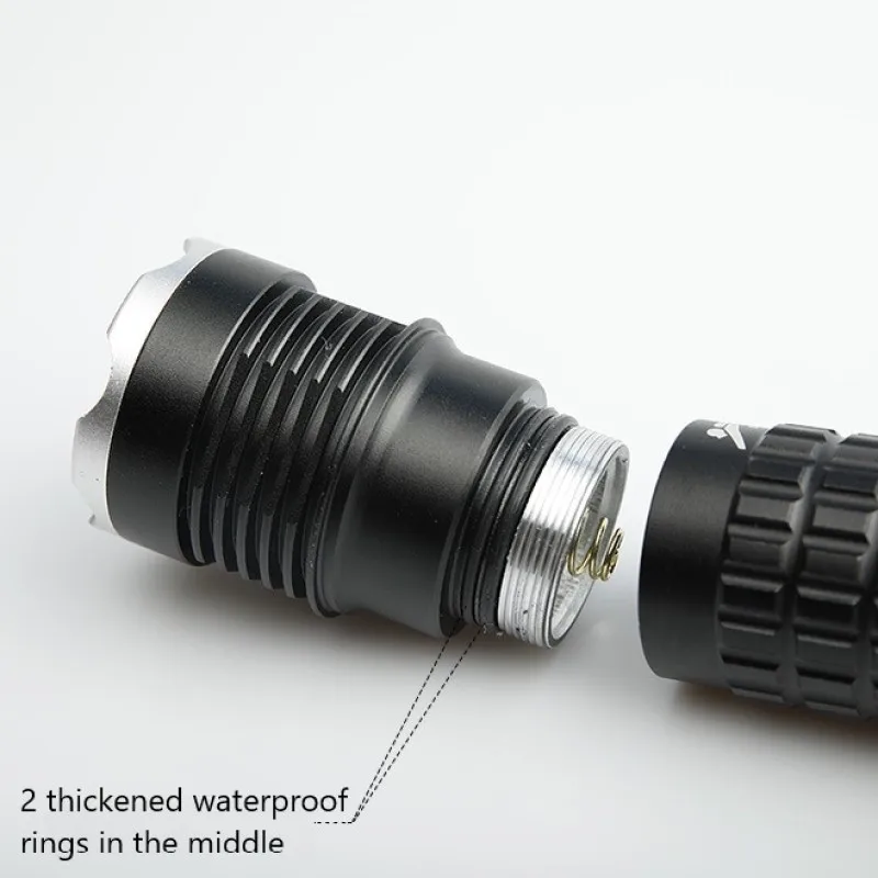 Professional Spearfishing Hunting Scuba XHP199 LED Dive Light 9900 Lumens Diving Flashlight 26650 Torch Underwater Flashlight