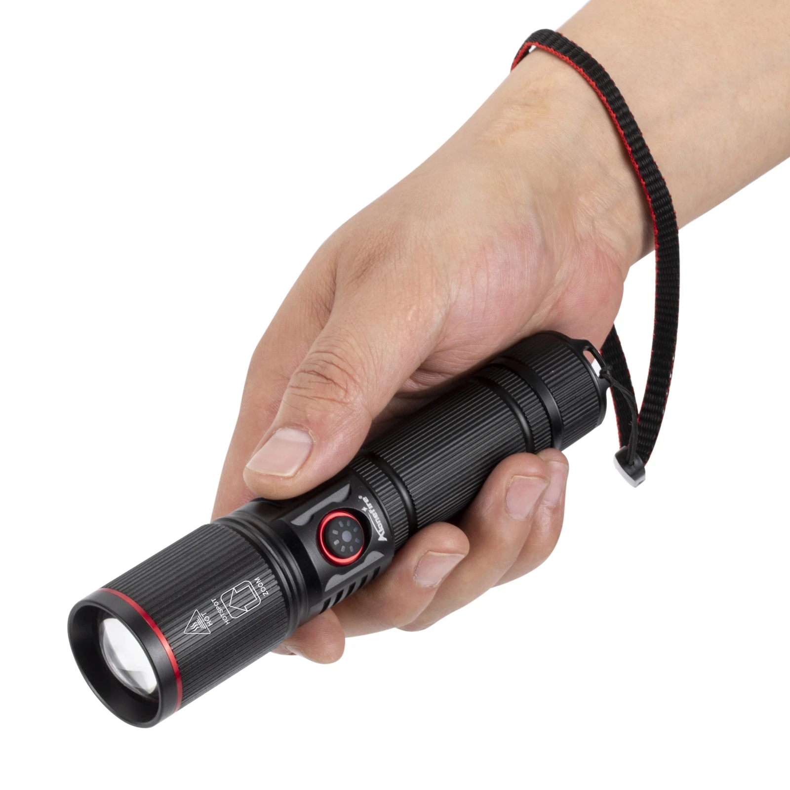20W Zoom Round Beam Light LED High Power Flashlight USB Rechargeable Torch Camping Outdoor Hunting Fishing Walking Lighting Lamp
