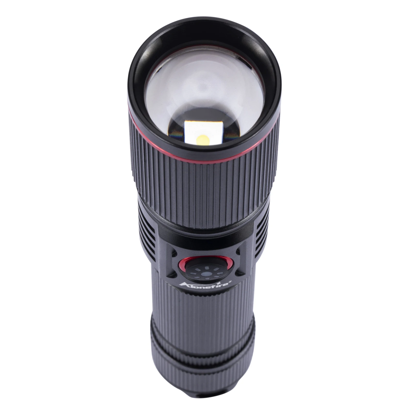 20W Zoom Round Beam Light LED High Power Flashlight USB Rechargeable Torch Camping Outdoor Hunting Fishing Walking Lighting Lamp