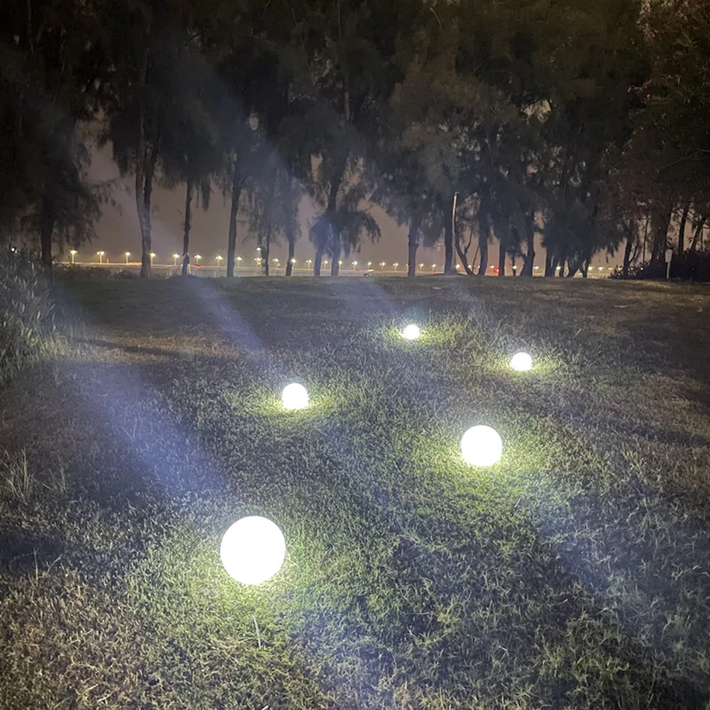 Rechargeable LED Glowing Ball Light for Kid Adult, RGB Color Changing Globe Night Light with Remote,Great for Garden Party Decor