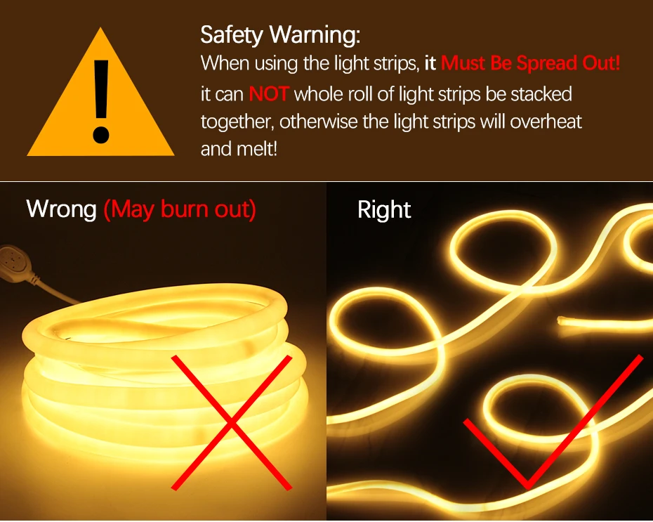 360 Round Tube 220V Flexible Rope Light 120leds/m LED Neon Light Strip Cold White/Natural White/Red/Green/Blue/Pink Waterproof