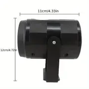 1pc Snowflake Christmas Night Projector Light,16 Patterns Waterproof Rotating Christmas LED Stage Lights Christmas Decoration