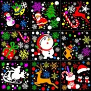 1pc Snowflake Christmas Night Projector Light,16 Patterns Waterproof Rotating Christmas LED Stage Lights Christmas Decoration
