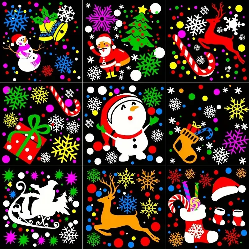 1pc Snowflake Christmas Night Projector Light,16 Patterns Waterproof Rotating Christmas LED Stage Lights Christmas Decoration