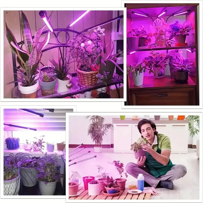 5v USB LED Plant Grow Light Full Spectrum Hydroponic Bulb LED Indoor Plant Light Greenhouse Vegetable Flower Grow Light Grow Box