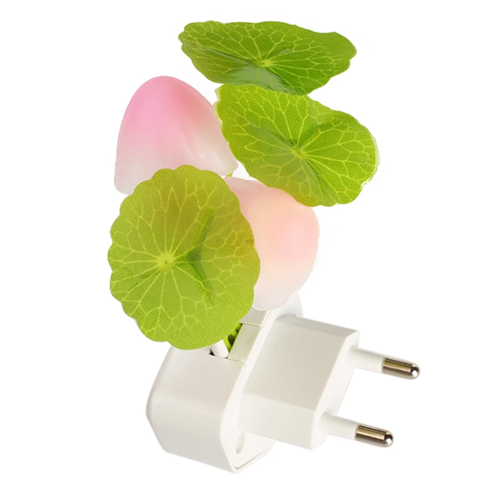 European Plug Sensor LED Beautiful Light Sensor Romantic abajur infantil Mushroom Night Light Dreambed Illumination