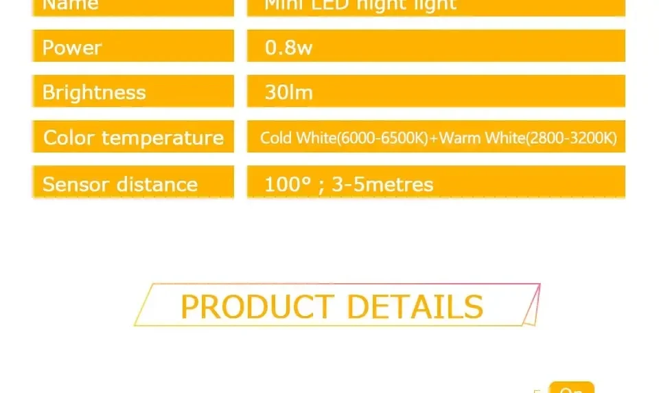 LED Night Light With Motion Sensor EU US Plug Lamps Wall Night Lamp Dimmable Bedroom Toilet Hallway Kitchen Kids Night Lights
