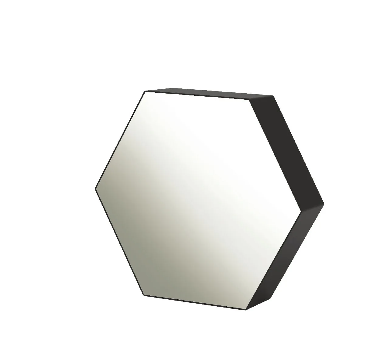 RGB 3D Hexagonal Mirror Tunnel Light LED Desktop Ambient Lamp Compute Game Music Rhythm Sync Pickup Lights Room Decoration