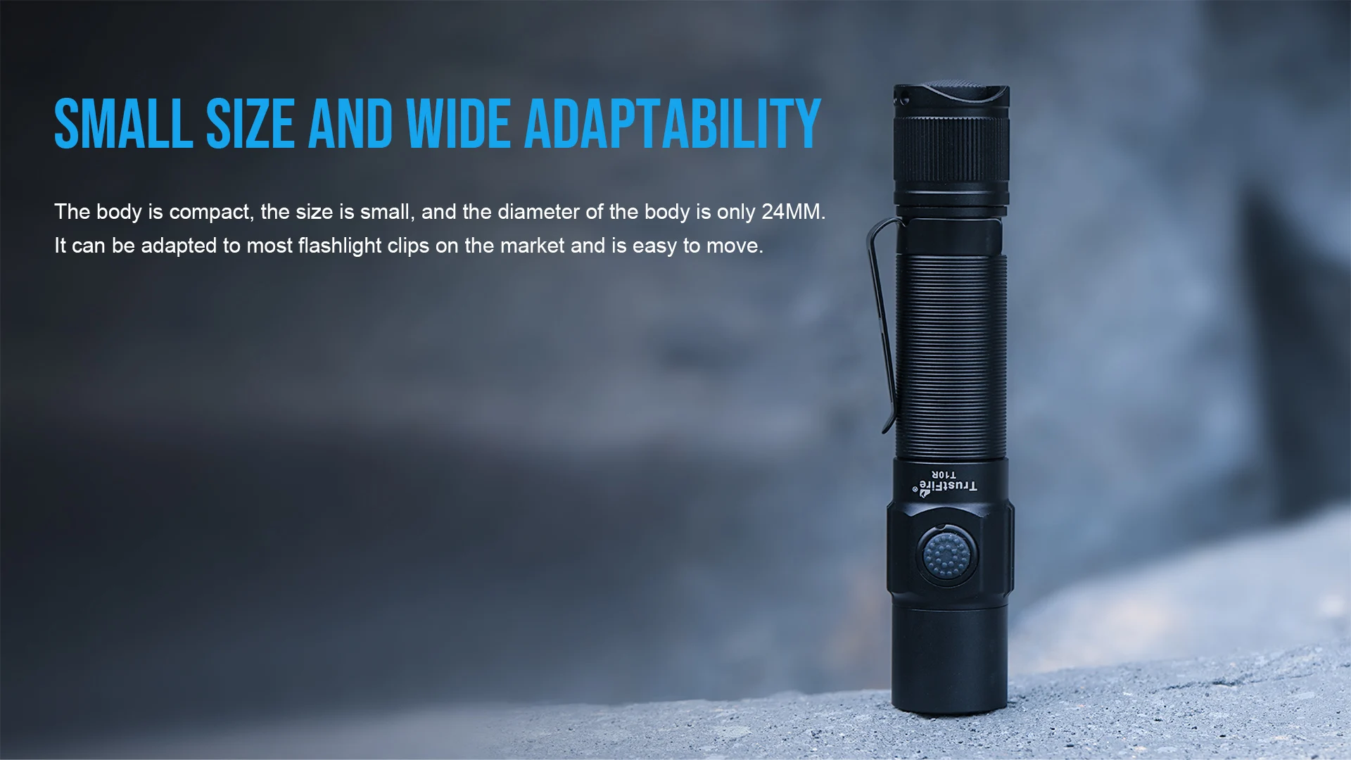 Trustfire T10R Army Tactical Flashlight 1800Lumen Powerful Type C USB Rechargeable 18650 LED Rechargeable Military Tactical Lamp