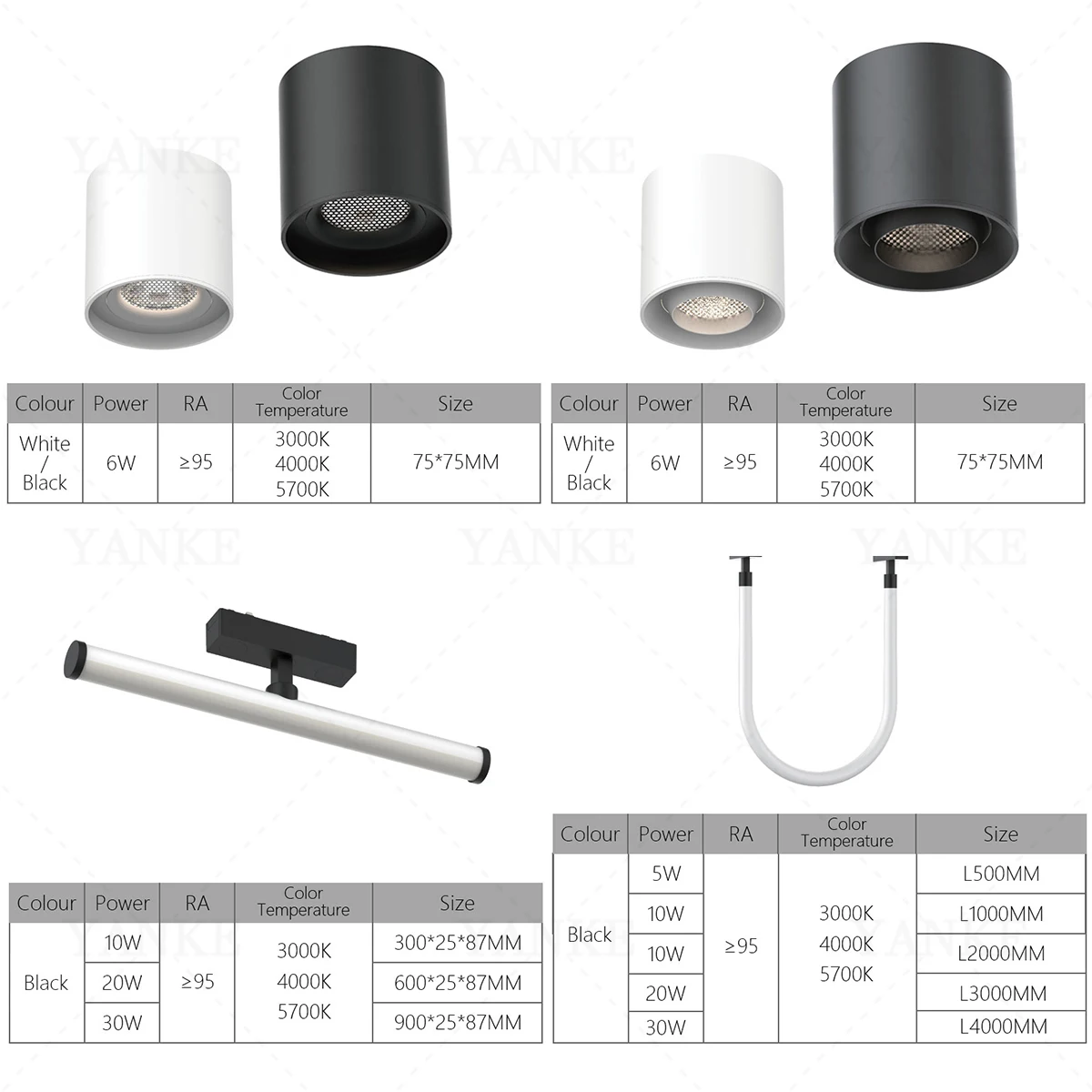 6MM Thin Smart Tuya Zigbee Dimmable Ceiling Surface Mount Magnetie Track Light System Black White Slim Lamp Safe DC48V for Home
