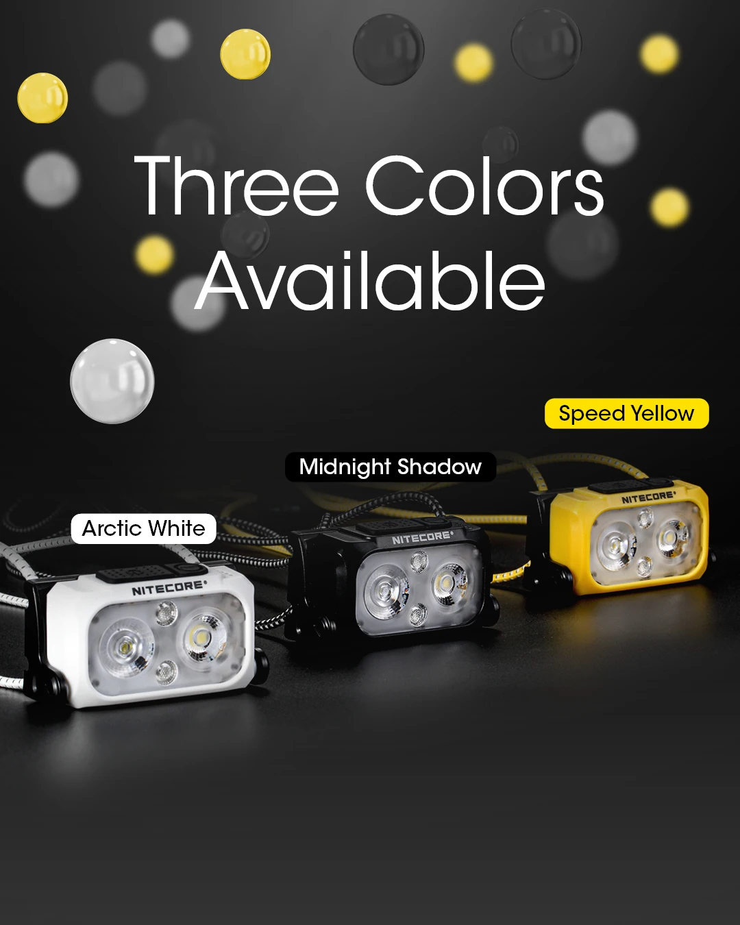 NITECORE NU21 Dual Beam Headlamp USB-C Rechargeable 360 Lumen Running Fishing Lightwieght Outdoor Headlight, Built in Battery