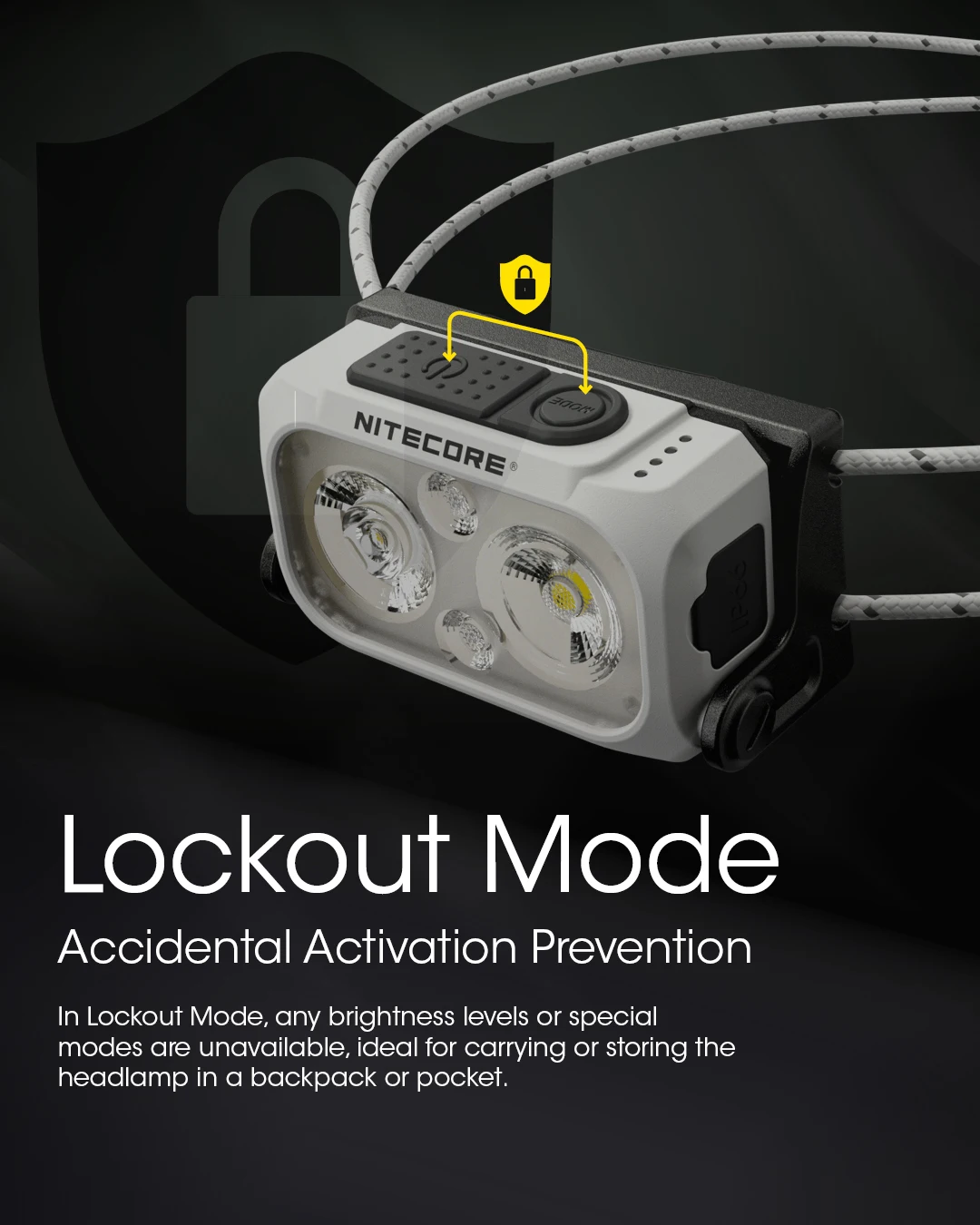 NITECORE NU21 Dual Beam Headlamp USB-C Rechargeable 360 Lumen Running Fishing Lightwieght Outdoor Headlight, Built in Battery