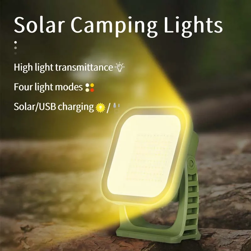 MOSLIGHTING Solar Chargin Tent Strong Light with Magnet Zoom Portable Torch Camping lantern Work Maintenance Lighting 80W LED