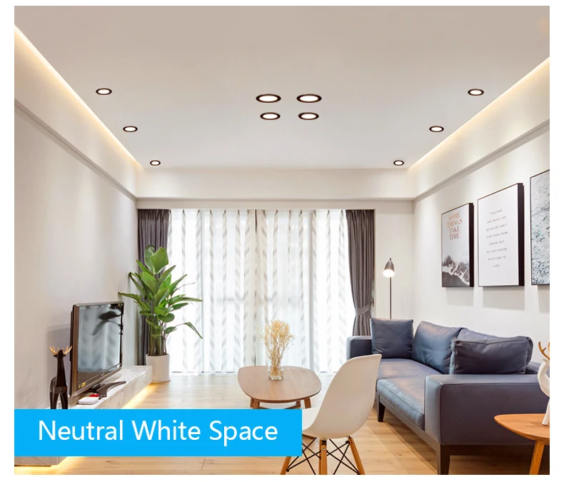 LED Downlight Ceiling Light Black Lamps Waterproof 5W 9W 12W 15W 18W AC 220V 230V 110V Spot IP65 LED Downlight Lamp