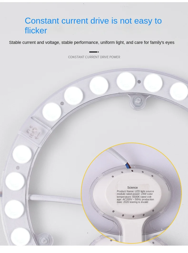 OuuZuu 12W 18W 24W 36W LED Ring PANEL Circle Light AC220V-240V LED Round Ceiling Board The Circular Lamp Board High Quality