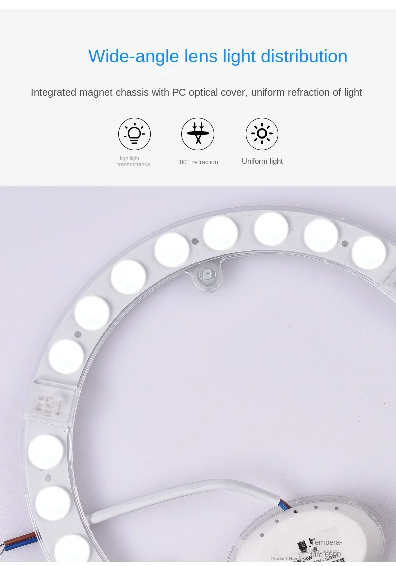 OuuZuu 12W 18W 24W 36W LED Ring PANEL Circle Light AC220V-240V LED Round Ceiling Board The Circular Lamp Board High Quality